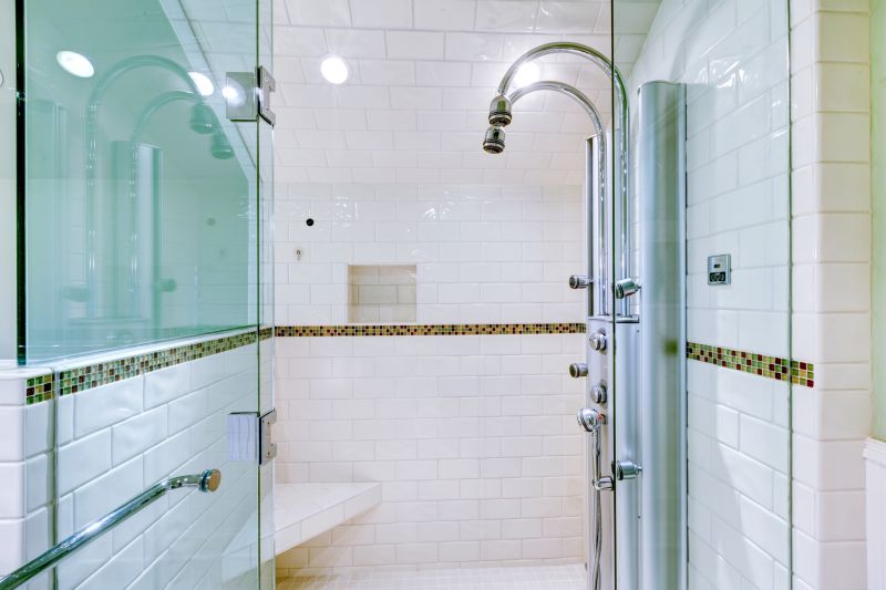 Elegant Shower Tilework